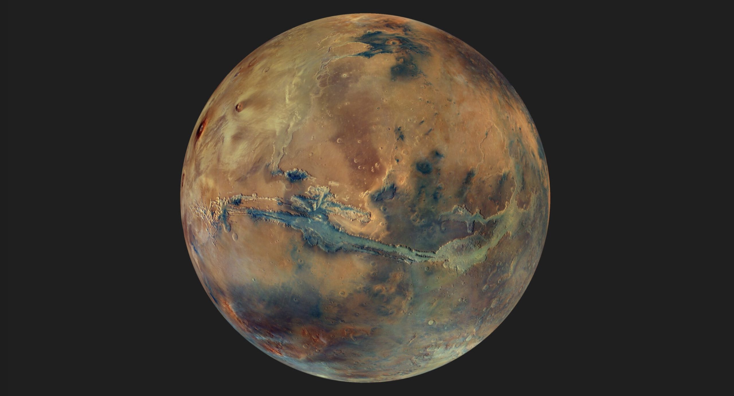 Mars Express ЕКА доставил новую захватывающую мозаику к 20-летию
