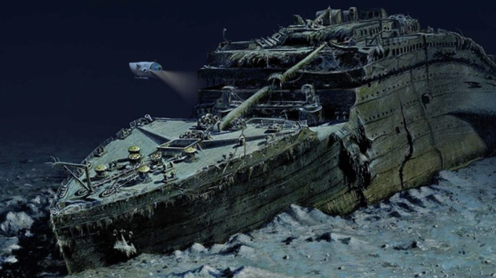 Туристическая подводная лодка исчезла во время экспедиции на Титаник — Куриосмос