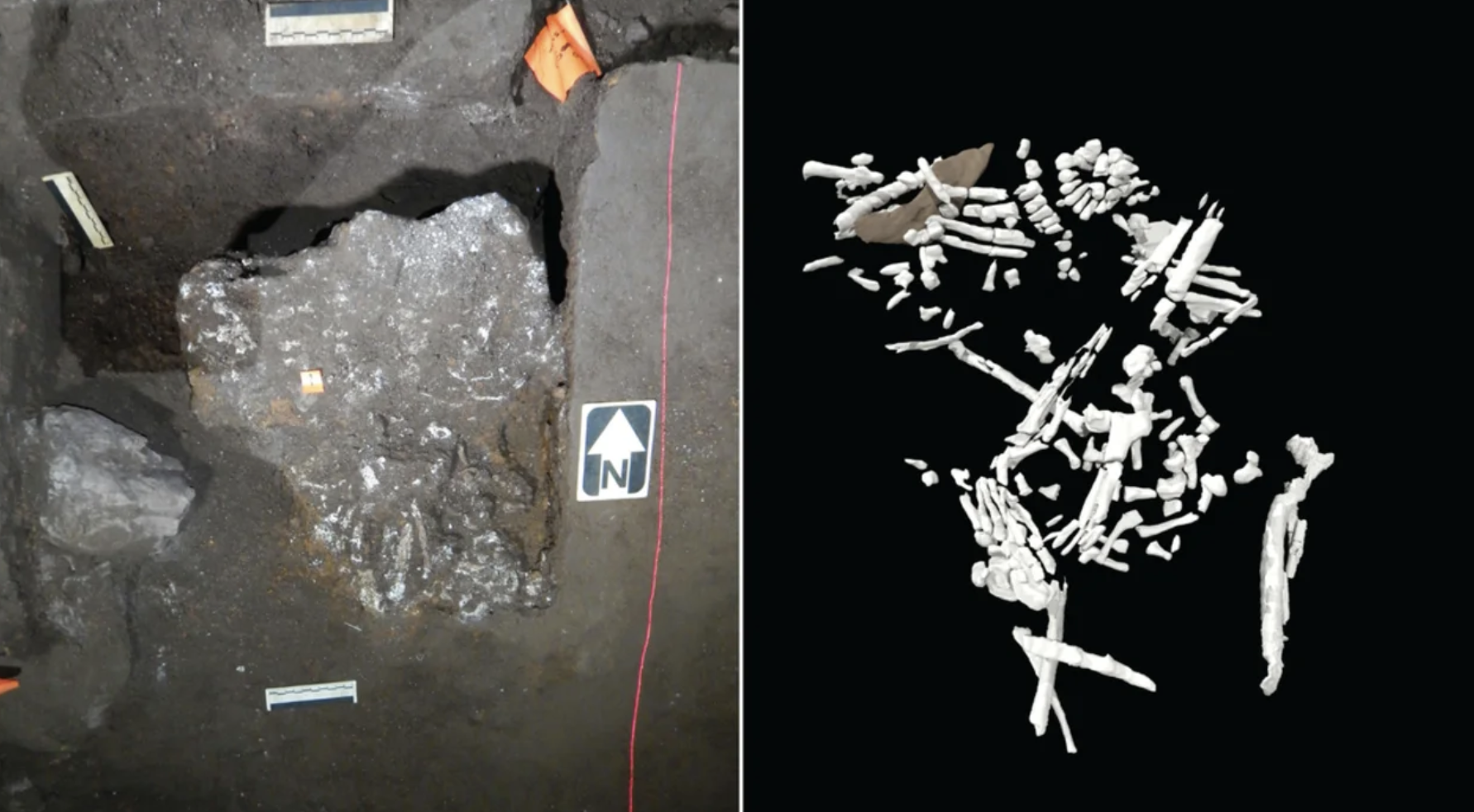 Захоронения Homo naledi с вырезанными символами 300 000-летней давности