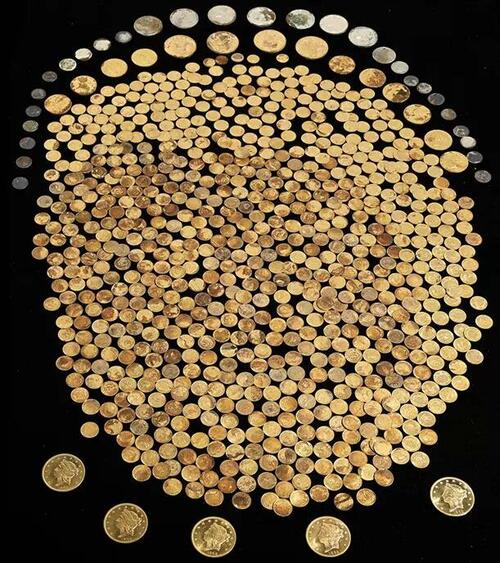 Монеты после очистки вернули им первоначальную славу середины 1800-х годов. 
