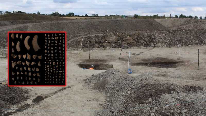 Археологи нашли 25 древних ям причудливой формы