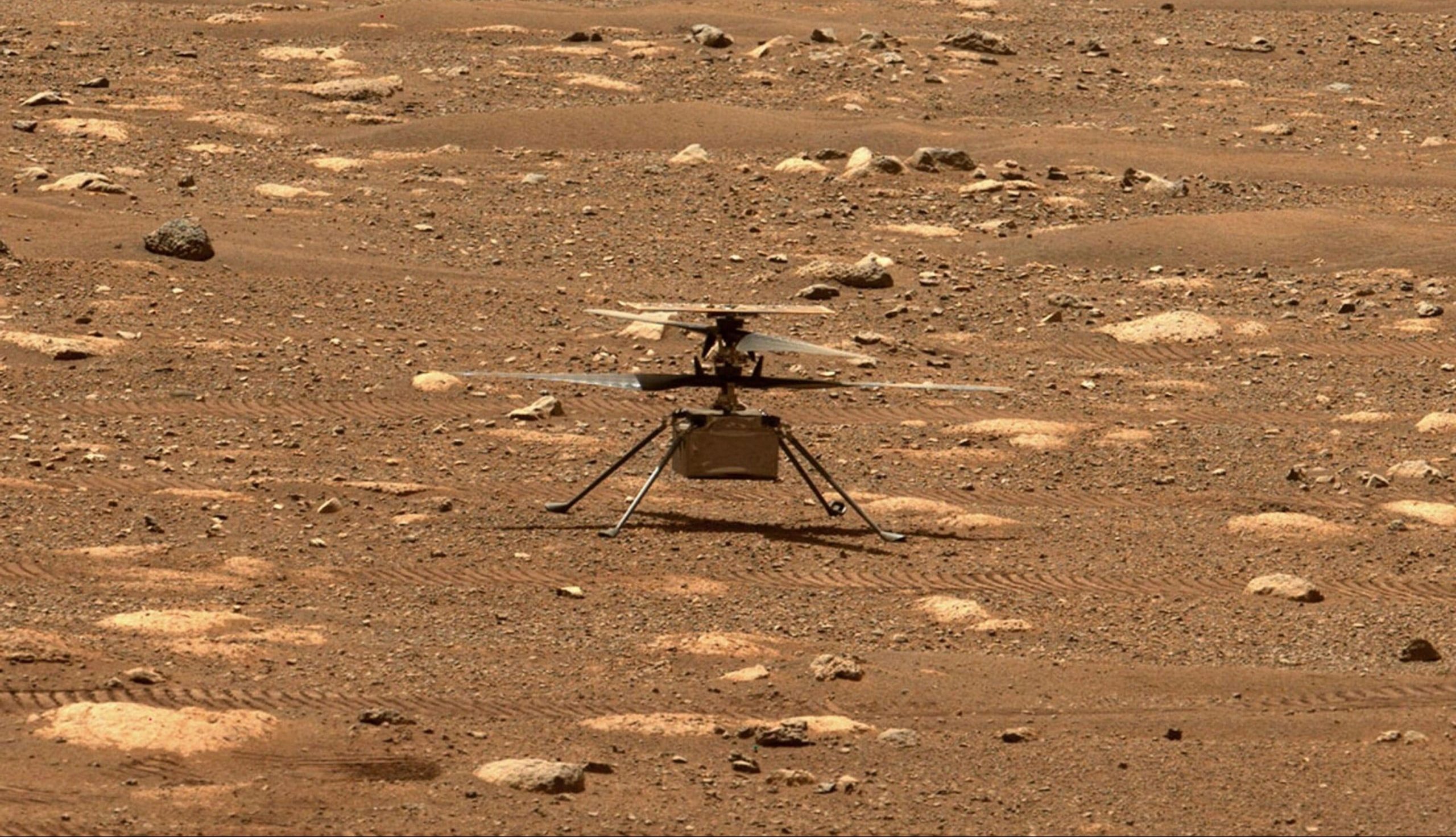 Mars Helicopter Ingenuity воссоединился с марсоходом Perseverance после 63-дневного молчания