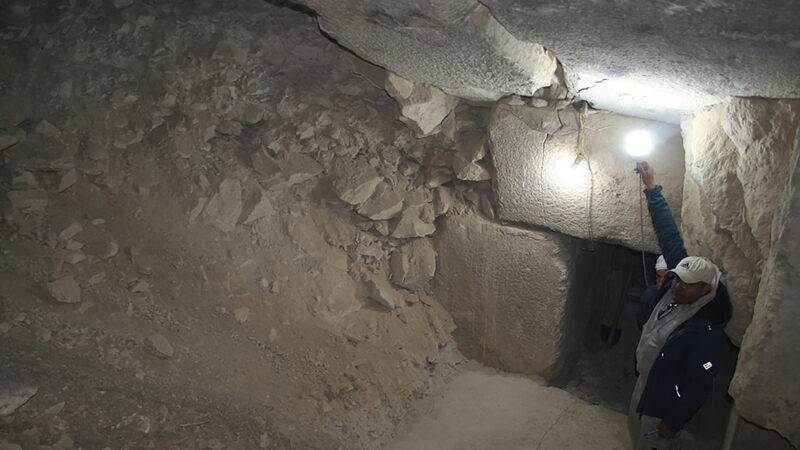 Внутри древнеегипетской пирамиды обнаружены скрытые камеры
