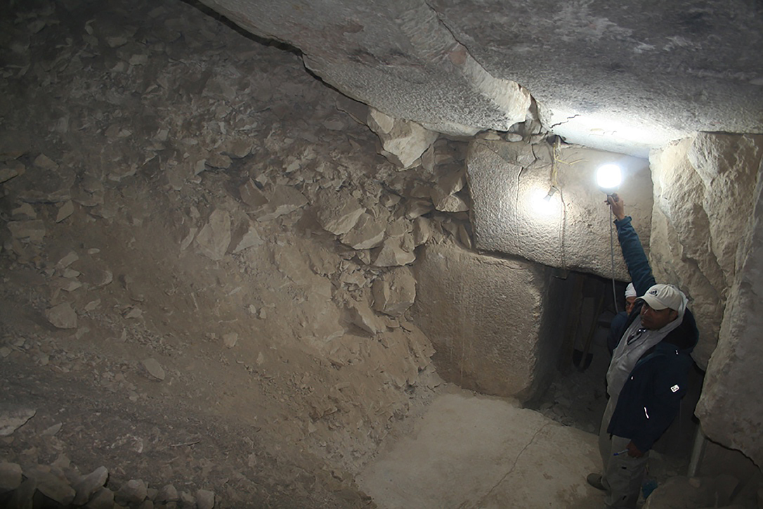 Внутри древнеегипетской пирамиды обнаружены скрытые камеры