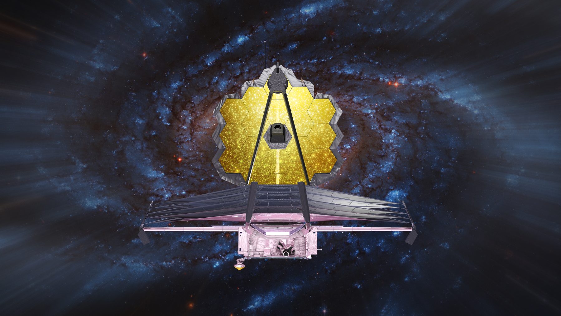 Космический телескоп James Webb наблюдал “детскую” галактику