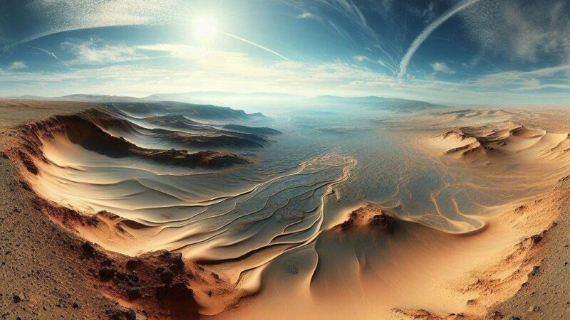 Ученые пришли к выводу, что Марс когда-то был планетой рек