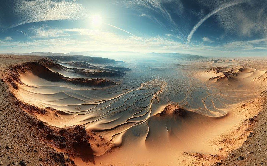 Ученые пришли к выводу, что Марс когда-то был планетой рек