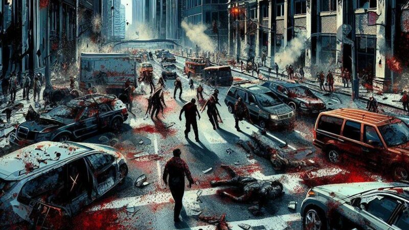 Сколько времени потребуется зомби, чтобы захватить город?