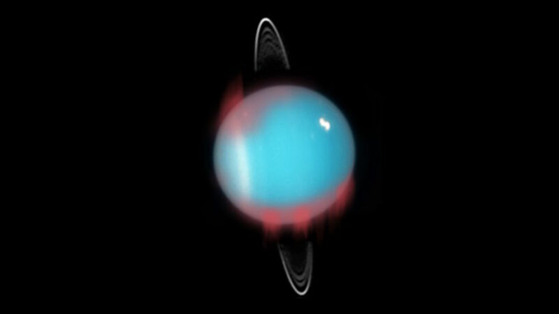 Астрономы обнаружили новое полярное сияние в газах вокруг Урана