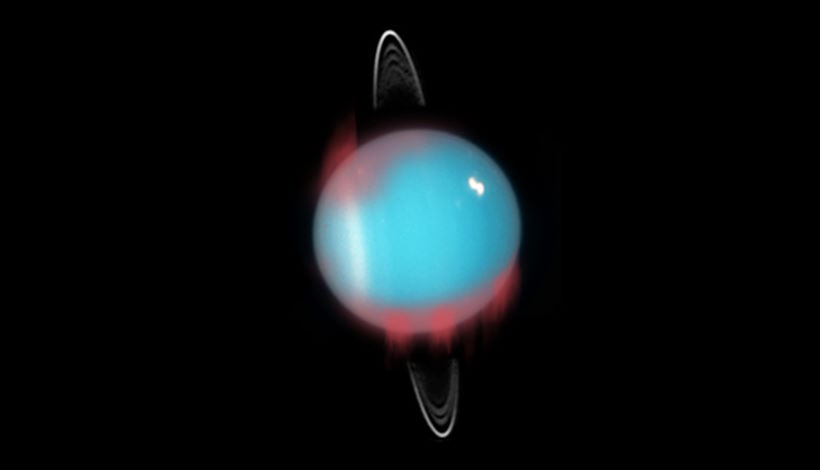 Астрономы обнаружили новое полярное сияние в газах вокруг Урана