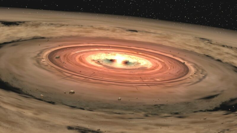Ученые раскрыли первый этап формирования планет