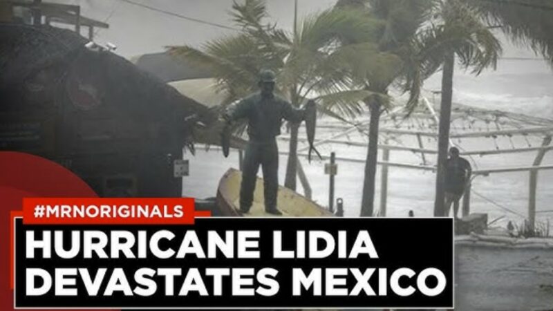 Через день после тропического шторма “Макс” на Мексику обрушился смертоносный ураган Cat. 4 ураган “Лидия” обрушился на Мексику и затопил ее