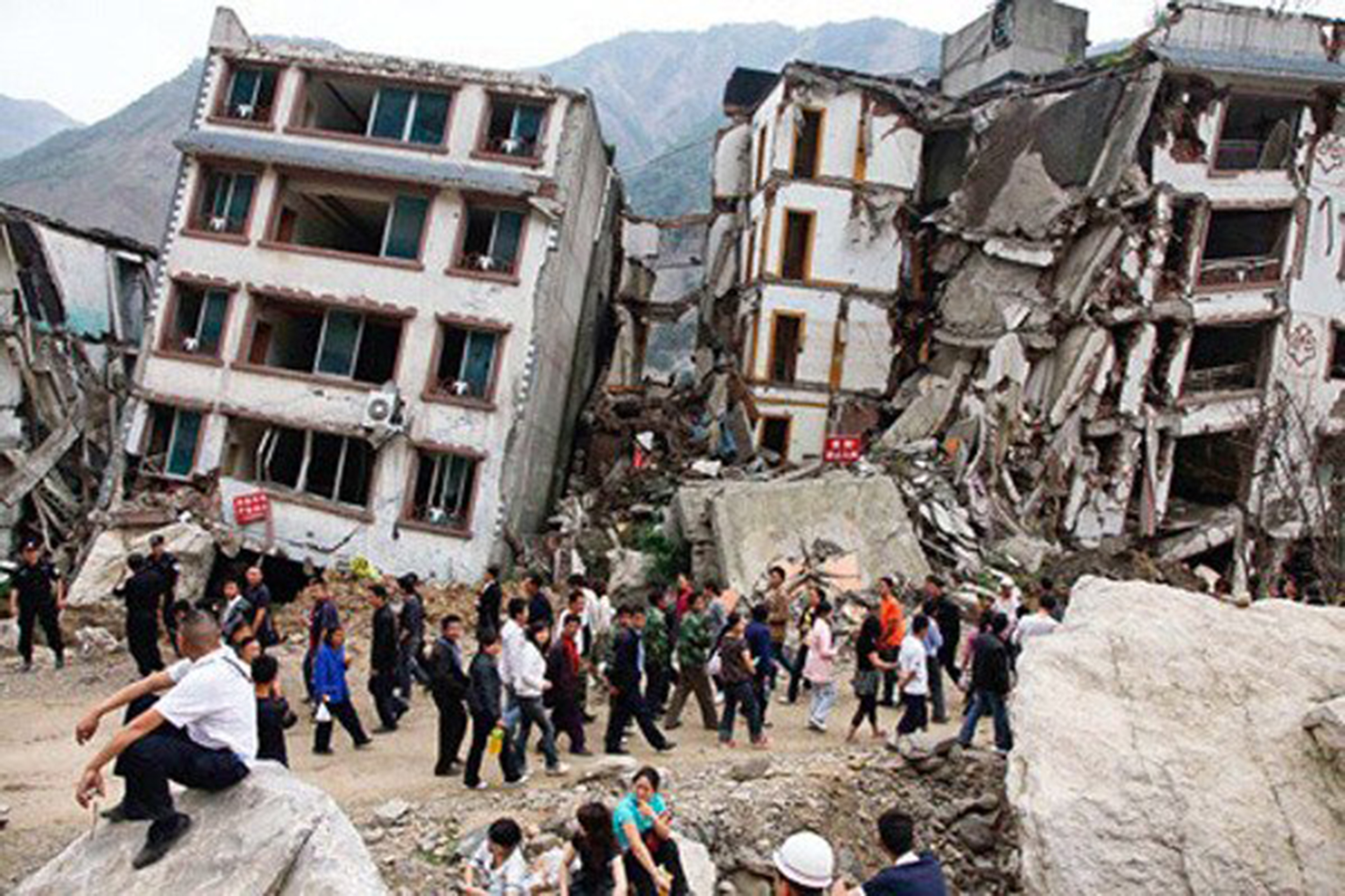 Фотографии землетрясений
