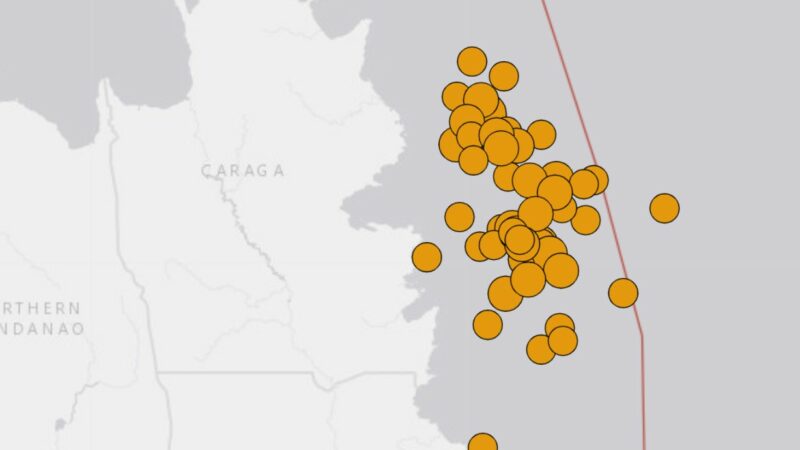 Землетрясение магнитудой 6,9 произошло на юге Филиппин – 7-я магнитуда.  6+ в районе в течение 30 часов после смертельного удара M7.6 в субботу
