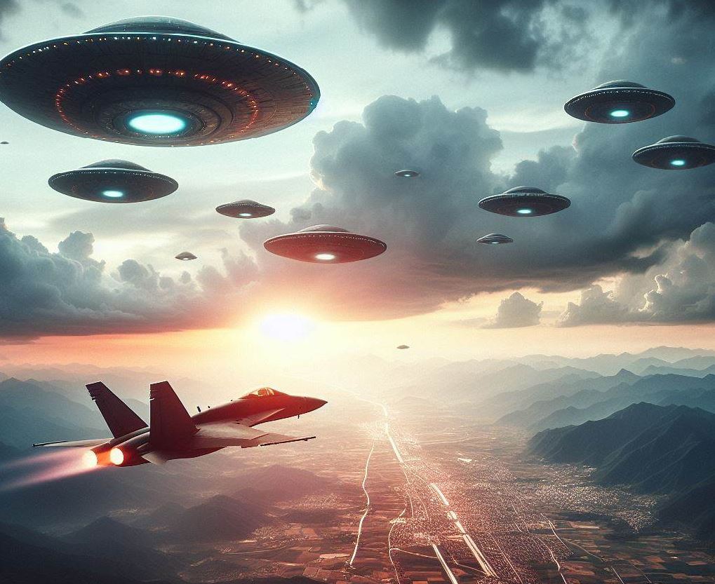 Истребители преследовали НЛО, летевшие со скоростью в 15 раз превышающей скорость звука