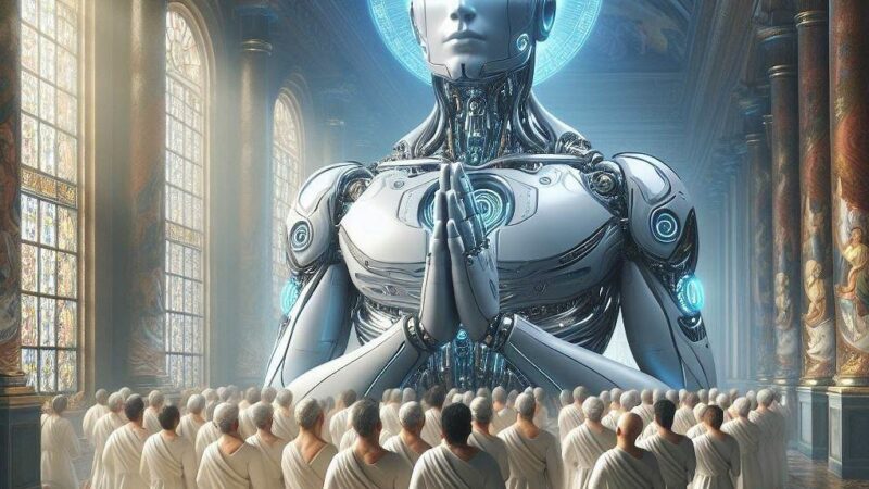 Люди скоро будут поклоняться искусственному интеллекту