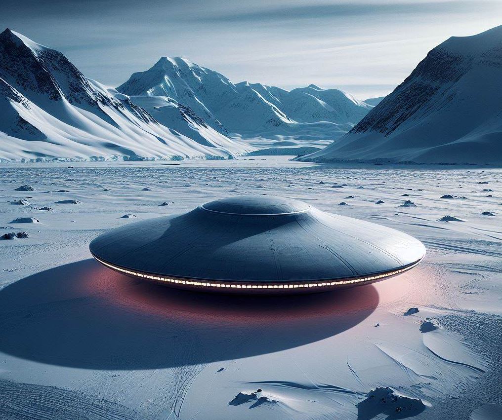 Загадочный НЛО обнаружен на небольшом острове в Антарктиде