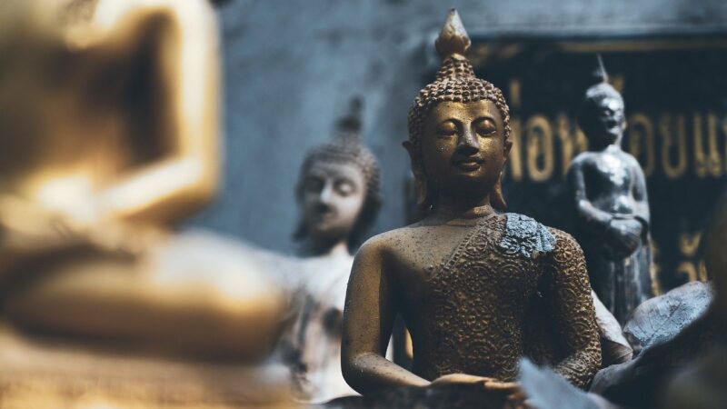 Мужчина, ограбивший буддийский храм, был убит статуей Будды