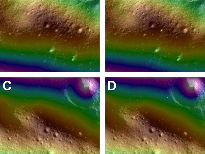 Новая техника предлагает более точные карты поверхности Луны