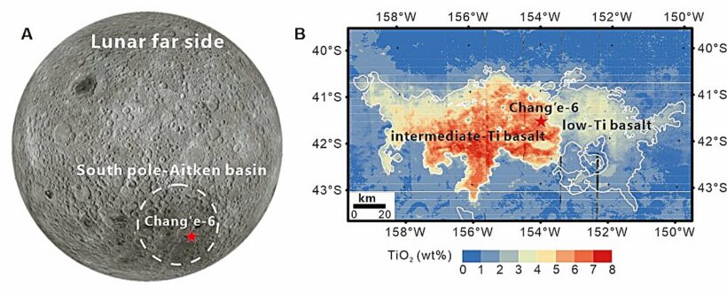 Лунные образцы с «Чанъэ-6» показывают базальт возрастом 2,83 миллиарда лет с истощенным мантийным источником