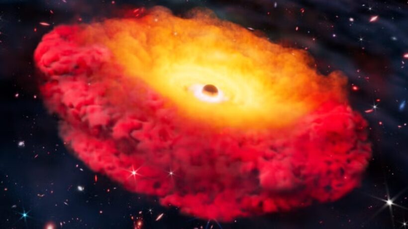 Телескоп Джеймса Уэбба открыл древнейшую черную дыру: ключ к тайнам ранней Вселенной