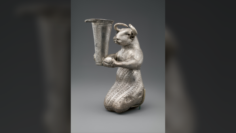 Загадка серебряного человека-быка: ритуальный артефакт древнего Элама