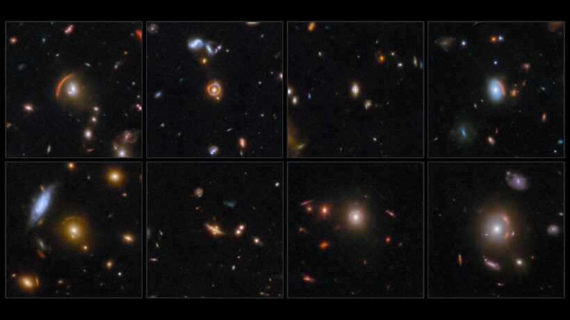 Космические линзы: Телескоп Джеймса Уэбба открывает новые «кольца Эйнштейна»