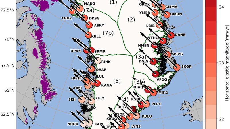 Не просто дрейф: Как тектоника и «призраки» ледников искривляют Гренландию