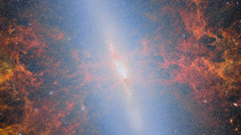 Загадочные чудеса космоса: Галактика М82