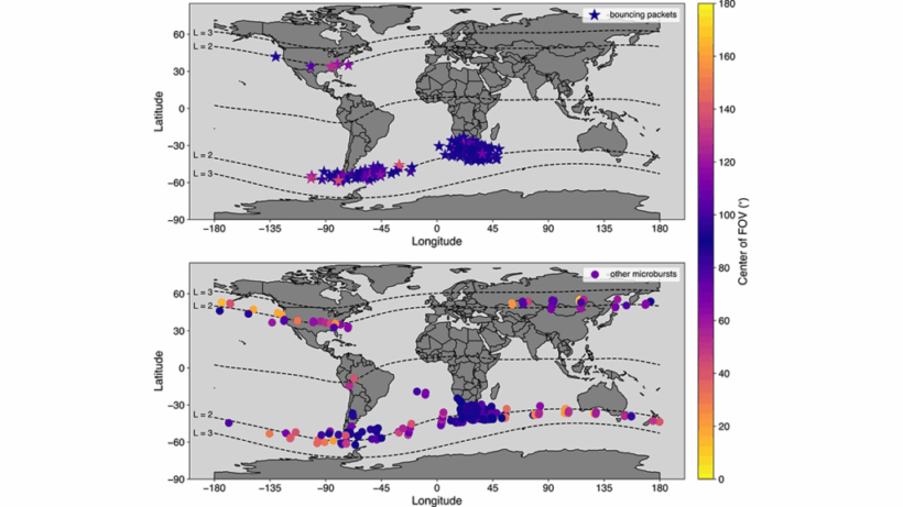 Ливень из радиации: как высокоэнергичные электроны покидают пояса Ван Аллена