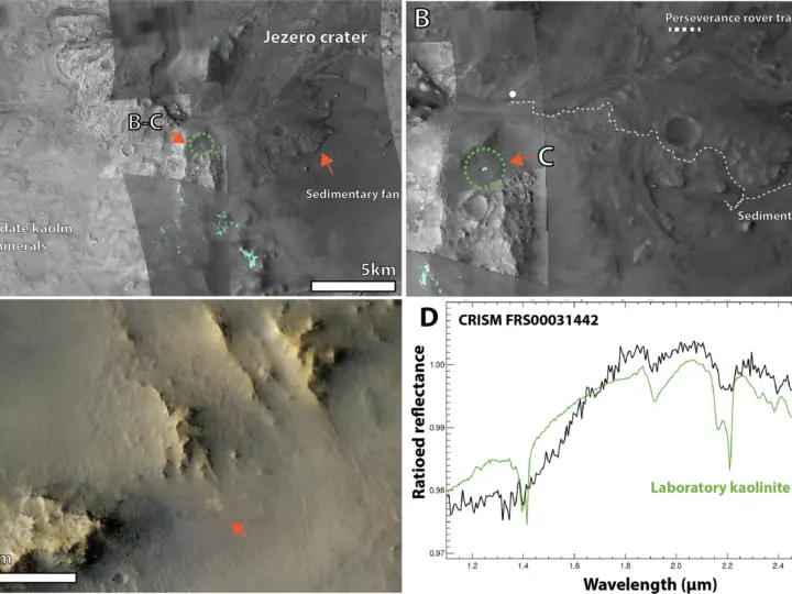 Следы тропического прошлого: как глина на Марсе рассказала о древних ливнях