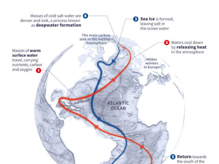 Крах течений, вековые засухи: чем грозит Европе коллапс Атлантической «конвейерной ленты»