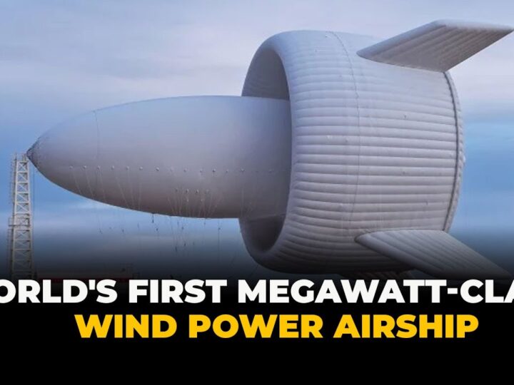 Китайское небо станет новой электростанцией: успешные испытания высотного ветряного «дирижабля»