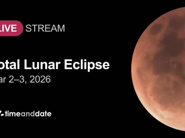 Кровавая Луна в прямом эфире: где смотреть полное лунное затмение 2-3 марта, если его не видно в вашем регионе