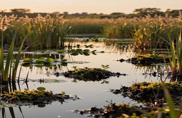 Синие алмазы побережий: как восстановление водно-болотных угодий помогает климату