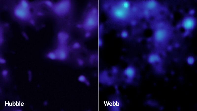 Вселенная в деталях: «Джеймс Уэбб» наносит на карту невидимые гравитационные леса темной материи