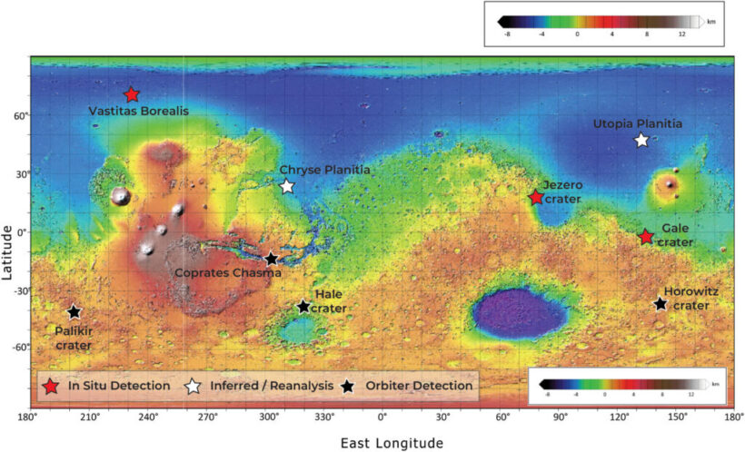 Следы древних вод: Оксихлориды как ключ к истории и будущему Марса