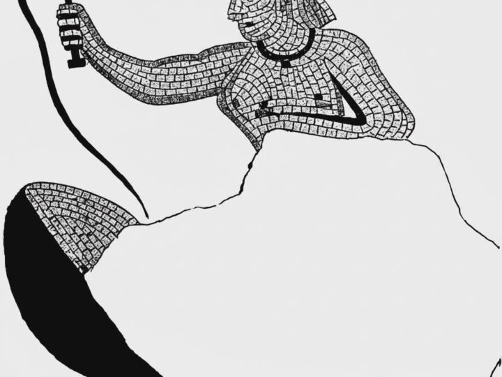 Впервые идентифицировано изображение римской женщины, сражающейся со зверем на арене