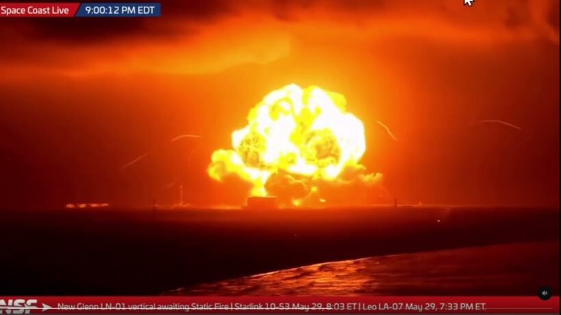 Крах лунных амбиций: взрыв ракеты New Glenn потряс космическую отрасль и планы NASA